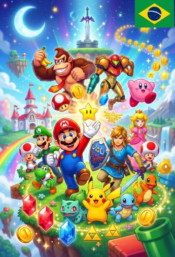 Nintendo Brazil eShop 50 BRL